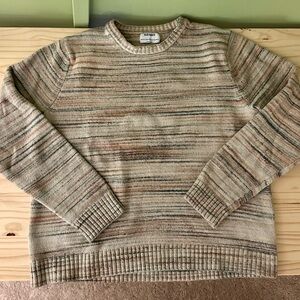 Old Navy Neutral Striped Sweater – Size L